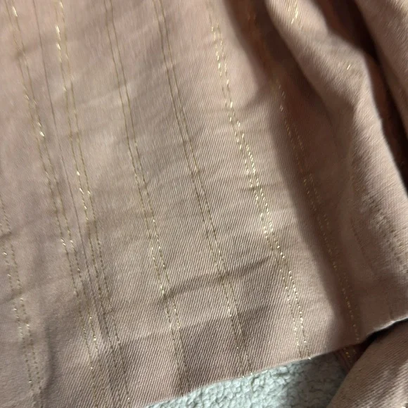 L'agence Inez Linen Blend Crop Blazer-Pink-Size 6-Linen Blend - Picture 8 of 8